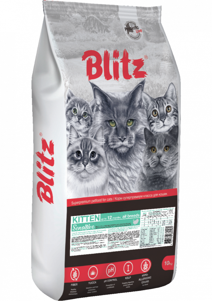 Blitz Kitten Корм для котят