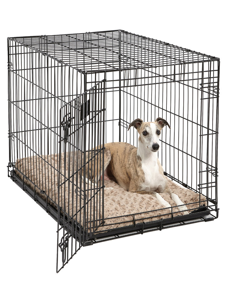 Лежанка MidWest Ombre для собак и кошек плюшевая с завитками 90х55 см, мокко