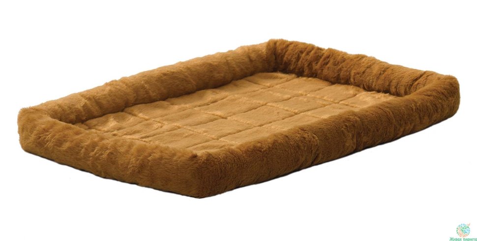 Midwest лежанка Pet Bed меховая 137х94 см коричневая