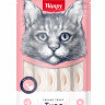 Лакомство Wanpy Cat «нежное пюре» из тунца и креветок, для кошек, 70 гр.