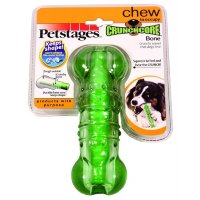 Petstages игрушка для собак "Хрустящая косточка" резиновая