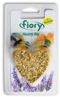 FIORY био-камень для птиц Hearty с лавандой в форме сердца