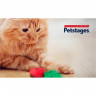 Игрушка Petstages для кошек "Клубнички", 3 шт в комплекте