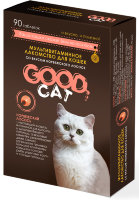 Good Cat Мультивитаминное лакомство для кошек Норвежский лосось 90таб 