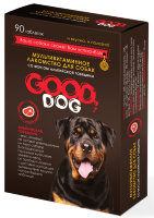 Good Dog Мультивитаминное лакомство для собак Альпийксая говядина 90таб