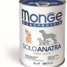Monge Dog Monoprotein Solo консервы для собак паштет из утки 400 гр
