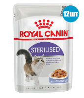 Royal Canin Sterilised Стерилайзд Кусочки в соусе для стерилизованных кошек 85 гр.