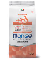 Monge Dog Speciality Adult для собак всех пород Лосось с рисом