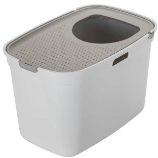Moderna био-туалет Top Cat 59x39x38h см, вертикальный вход, бело-серый