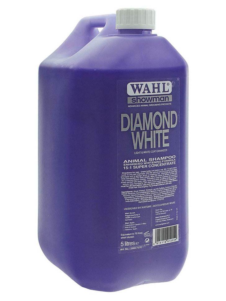 Moser Wahl Diamond White концентрированный шампунь для животных светлых окрасов 