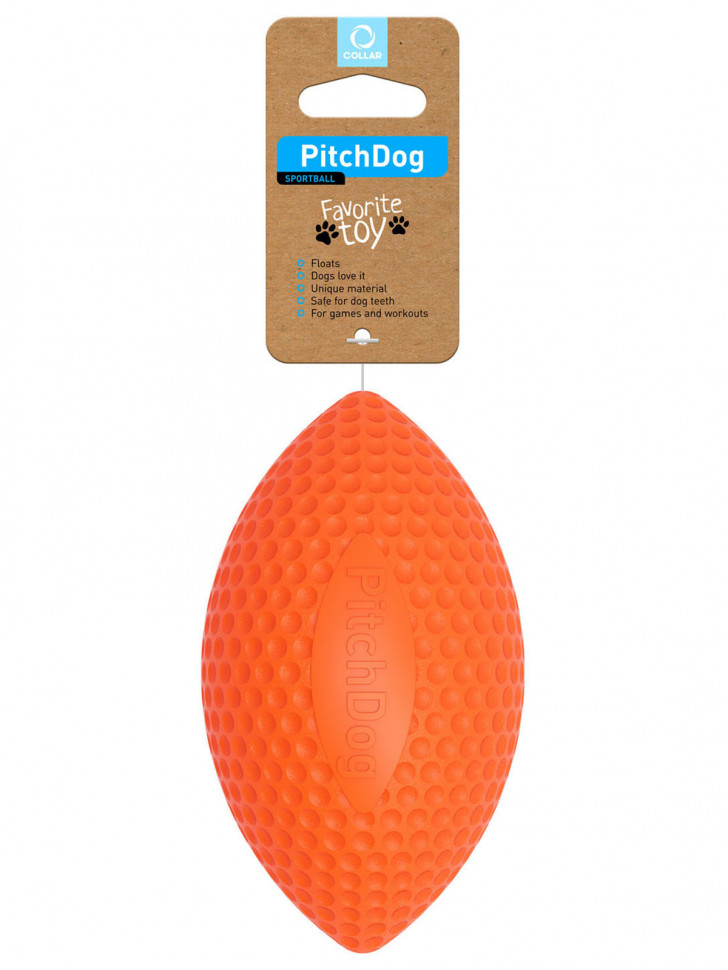 PitchDog SPORTBALL игровой мяч-регби для апортировки 9 см