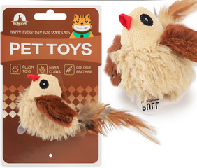 Pet Toys птичка за звуковым чипом 