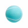 Playology жевательный мяч SQUEAKY CHEW BALL 6 см для собак мелких и средних пород с пищалкой и с ароматом арахиса, цвет голубой