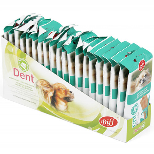 Titbit Dent Жевательный снек для чистки зубов со вкусом говядины для собак мелких пород