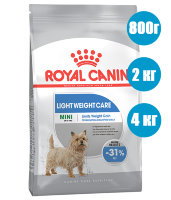Royal Canin Mini Light Weight Care Корм для собак мелких пород, склонных к лишнему весу