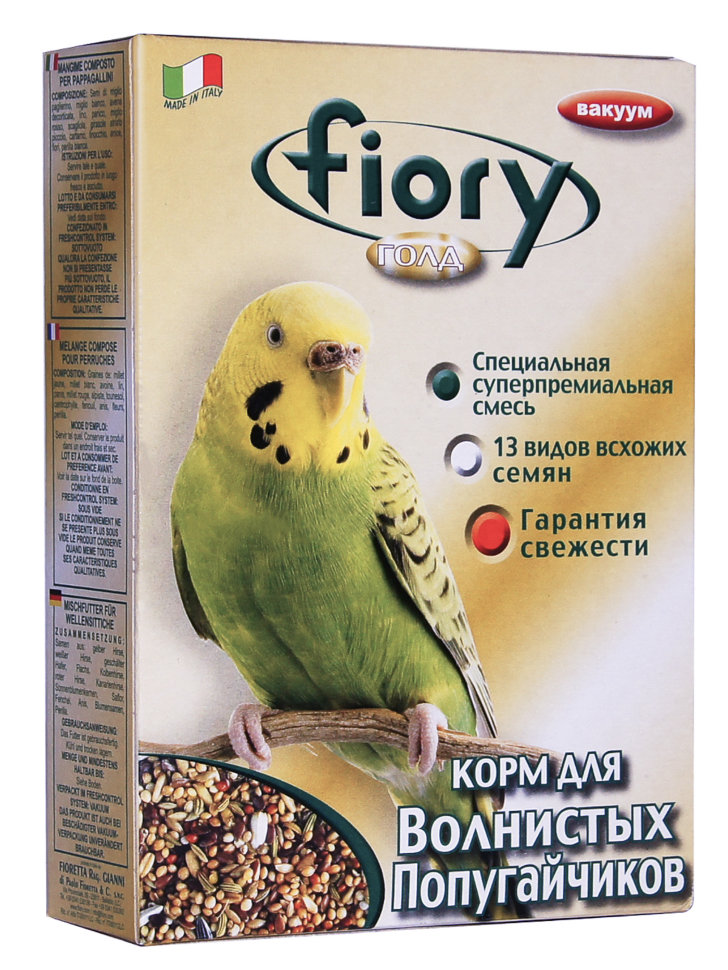 FIORY корм для волнистых попугаев ORO MIX Cocory 400 г