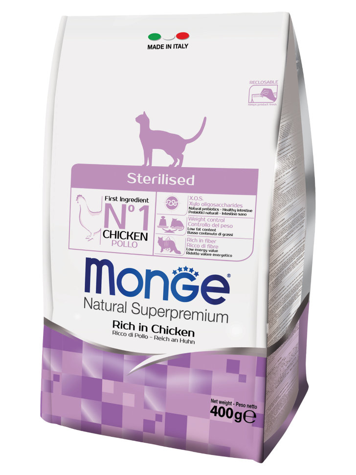 Monge Cat Sterilised корм для стерилизованных кошек 