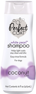 8in1 шампунь-кондиционер для собак PC White Pearl для светлых окрасов с ароматом кокоса 473 мл