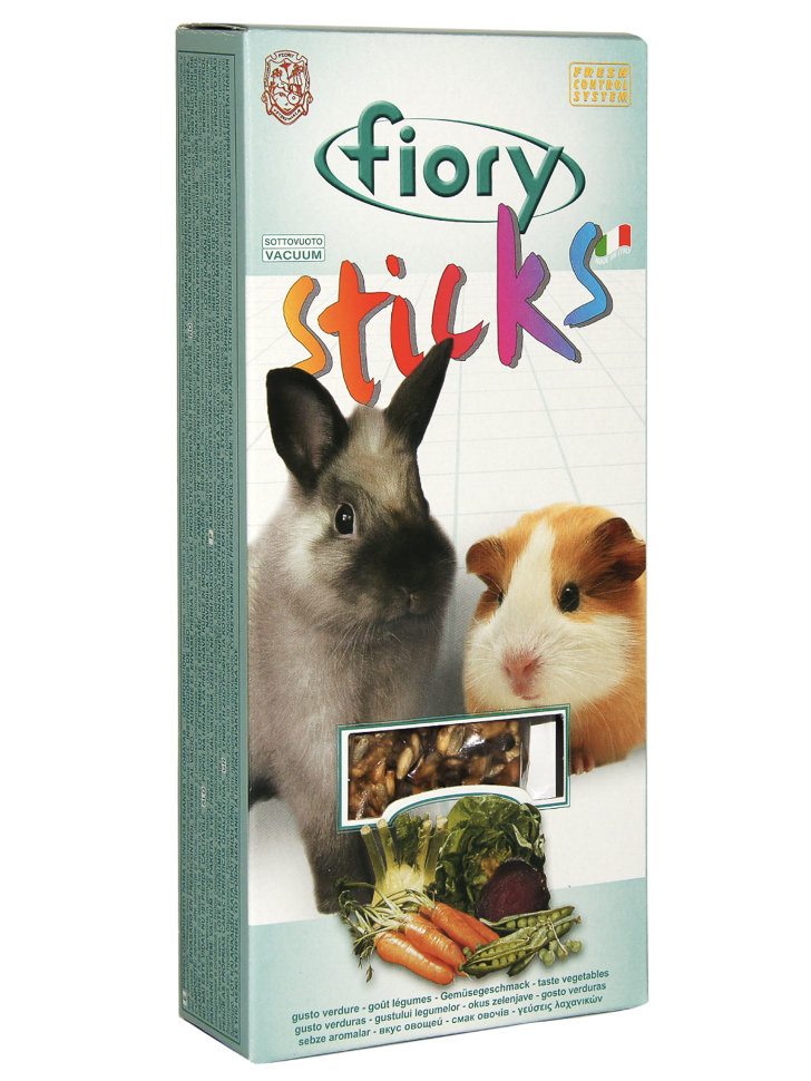 FIORY палочки для кроликов и морских свинок Sticks с овощами 2х50 г