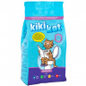 Бентонитовый наполнитель для кошачьего туалета "KikiKat" супер-белый комкующийся с ароматом "Лаванда" 
