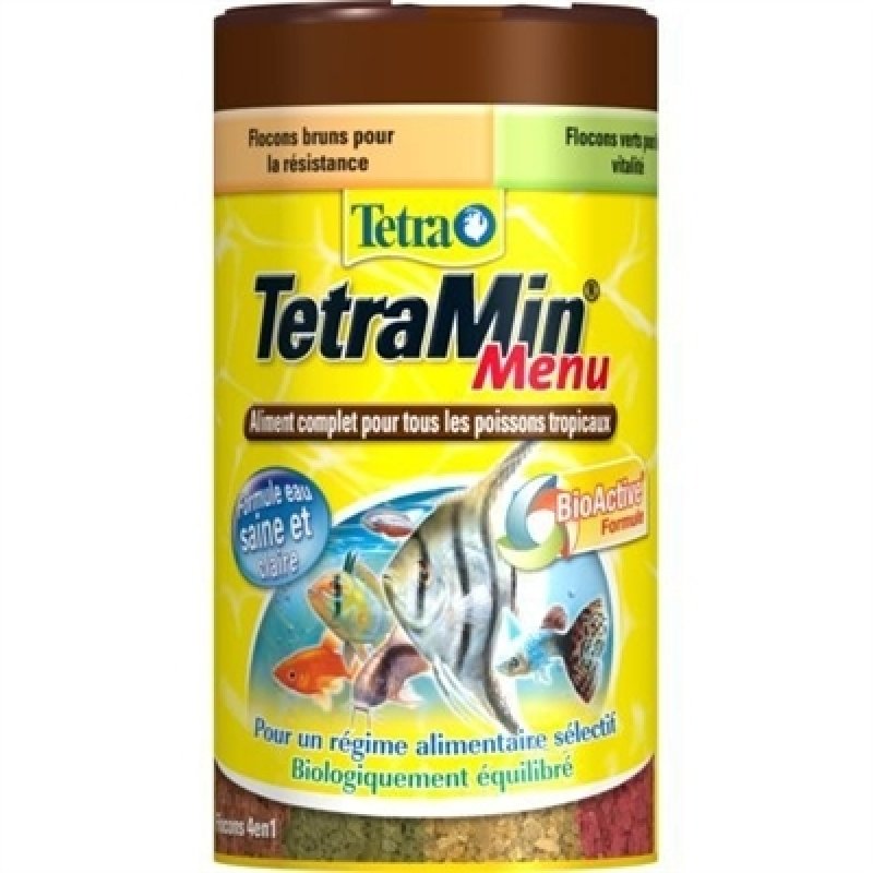 TetraMenu корм для всех видов рыб "4 вида" мелких хлопьев