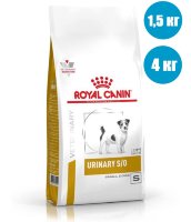 Royal Canin Urinary S/O Small Dog Для собак малых пород при мочекаменной болезни, струвиты, оксалаты