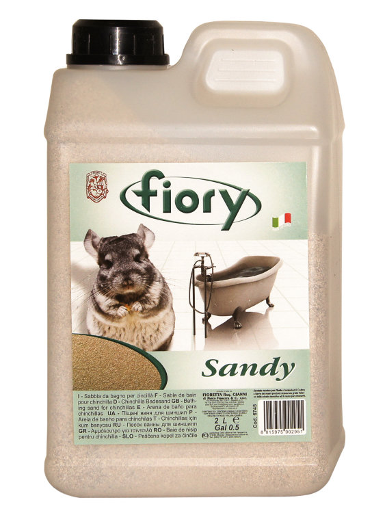 FIORY песок для шиншилл Sandy 1,3 кг (2 л)