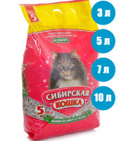 Сибирская кошка Впитывающий наполнитель "Комфорт" 