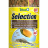 TetraSelection корм для всех видов рыб "4 вида" хлопья/чипсы/гранулы