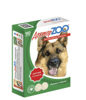 Доктор ZOO Витамины для собак Здоровье и сила Протеин 90таб