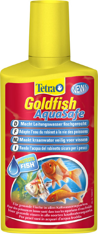 Tetra AquaSafe Goldfish кондиционер для подготовки воды для золотых рыб 
