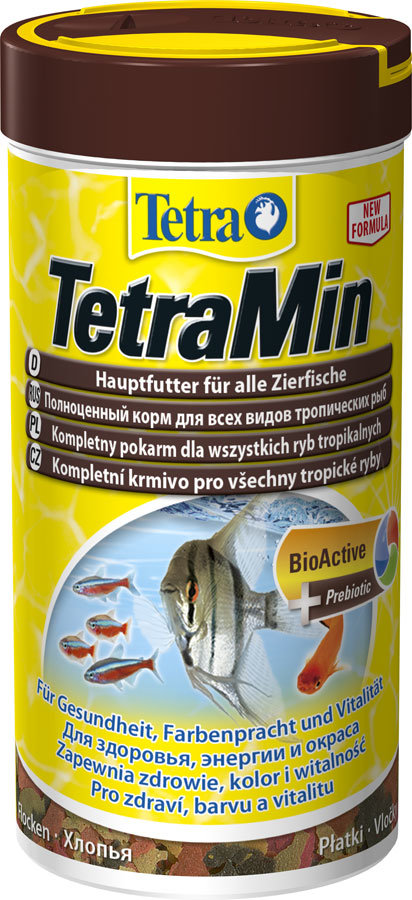 TetraMin корм для всех видов рыб в виде хлопьев