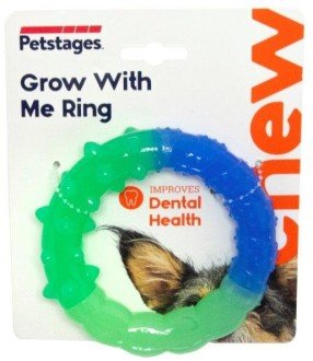 Игрушка Petstages "ОРКА кольцо - растем вместе", для собак, мультиповерхность, 15 см