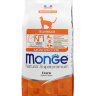Monge Cat Monoprotein Sterilised корм с уткой для стерилизованных кошек